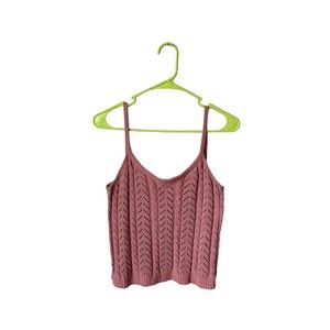 Soft Knit Mauve Tank
